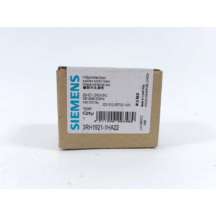 Siemens 3RH1921-1HA22