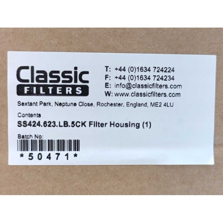 Classic Filters SS424.623.LB.5CK