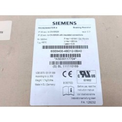 Siemens 6SE6400-4BD12-0BA0