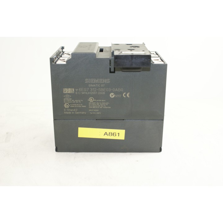 SIEMENS  SIMATIC S7 6ES7 312-5BE03-0AB0