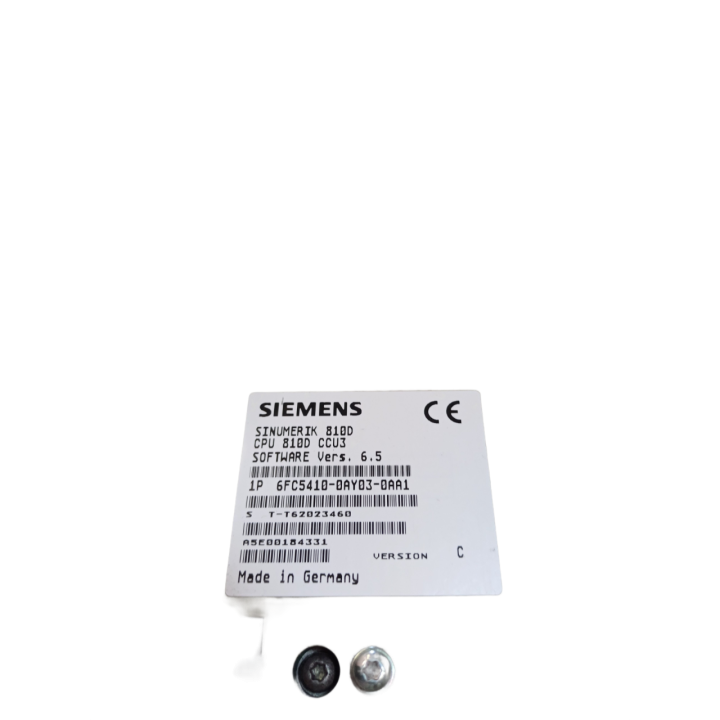 SIEMENS SINUMERIK 6FC5410-0AY03-0AA1