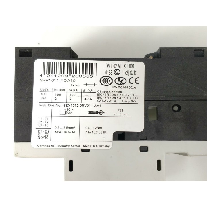 SIEMENS 3RV1011-1DA10