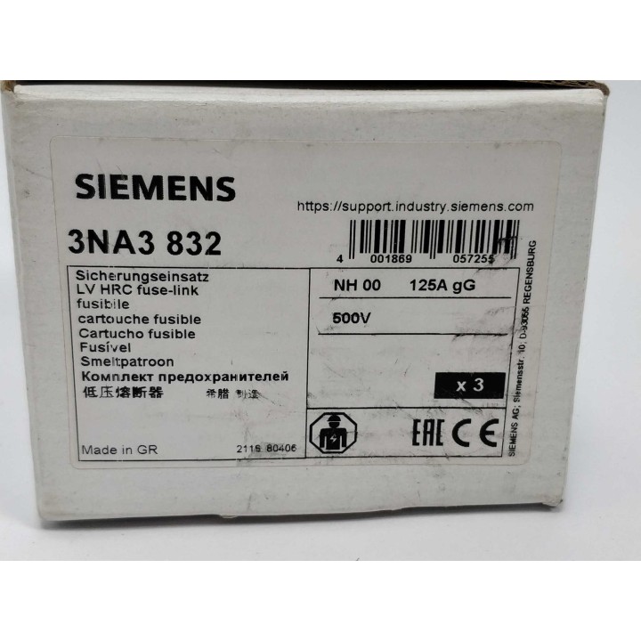SIEMENS 3NA3832