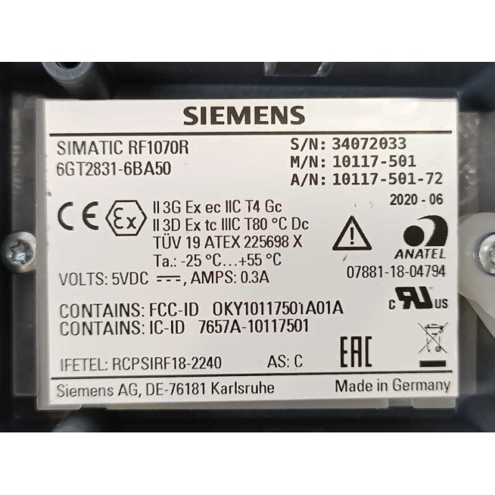 Siemens 6GTT2831-6BA50