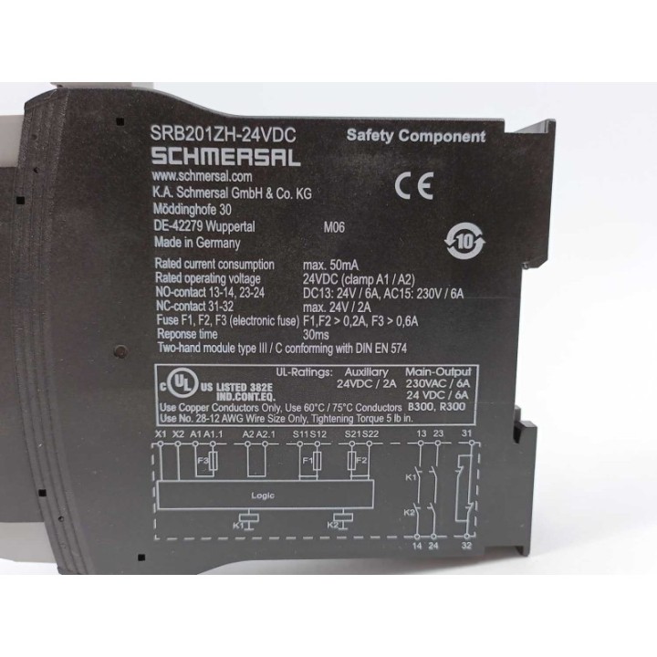 Schmersal SRB201ZH 24VDC