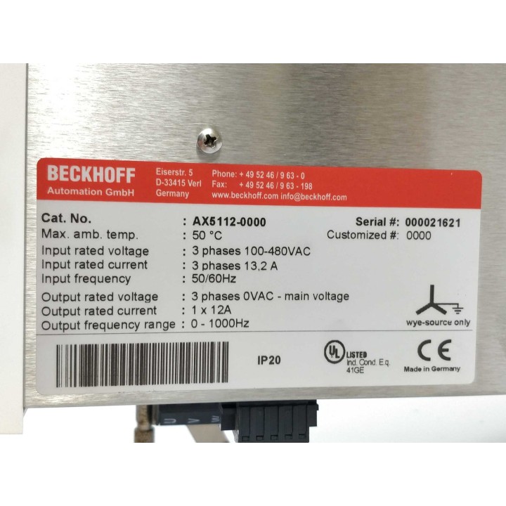 Beckhoff AX5112-0000