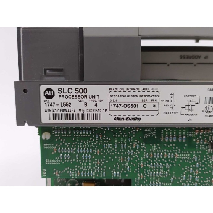 Allen-Bradley SCL 500  SPS SLC 5/05 1747-L552