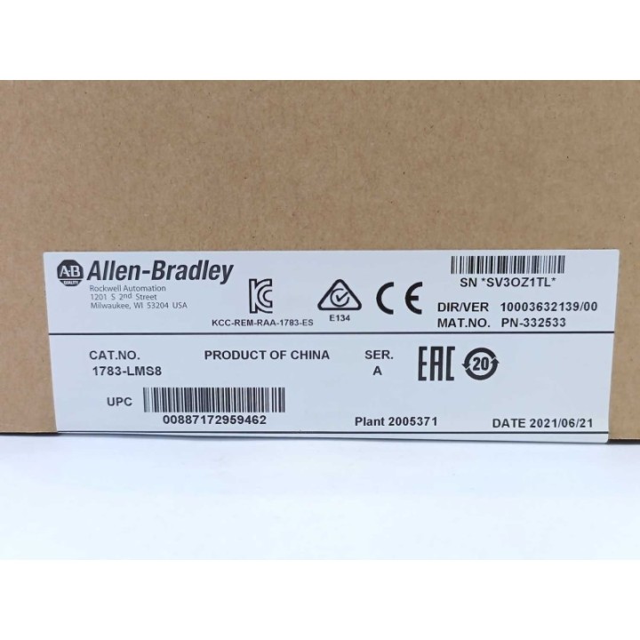 Allen-Bradley Allen Bradley Stratix 2500 1783-LMS8