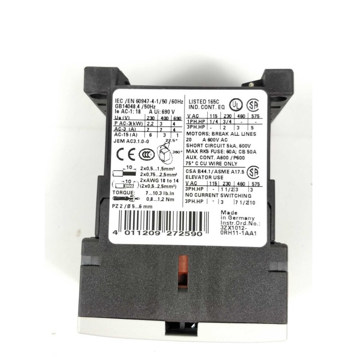 SIEMENS 3RT1015-1HB42