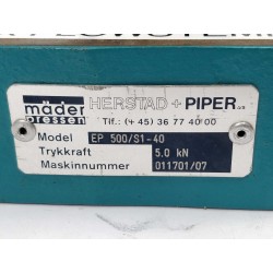 Mader Pressen EP 500/S1-40