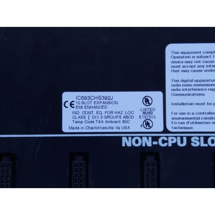 FANUC GE Fanuc Series 90-30 IC693CHS392J