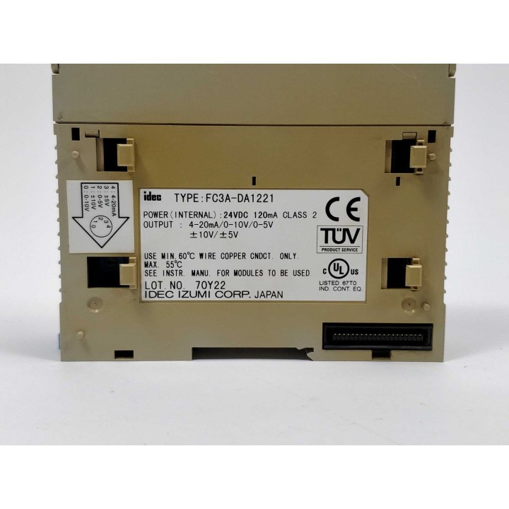 IDEC Corporation FC3A-DA1221
