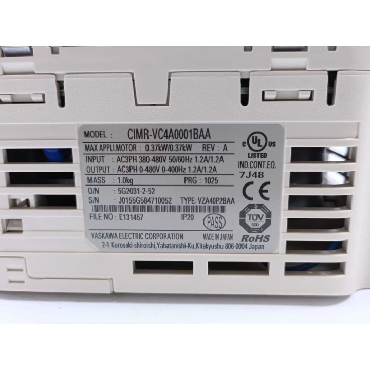 YASKAWA CIMR-VC4A0001BAA